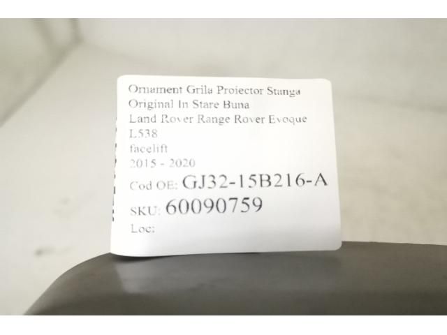 bontott LAND ROVER RANGE ROVER Bal Ködfényszóró Tartó