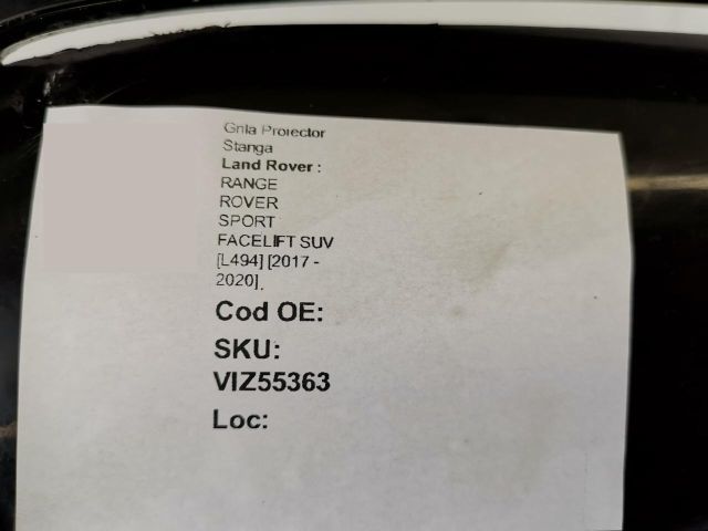 bontott LAND ROVER RANGE ROVER Bal Ködfényszóró Tartó