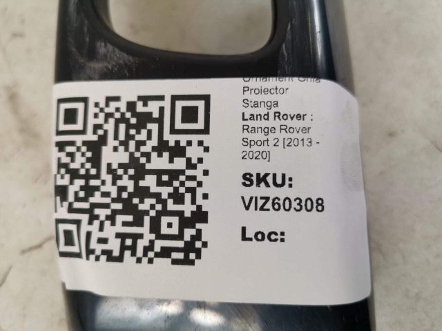 bontott LAND ROVER RANGE ROVER Bal Ködfényszóró Tartó