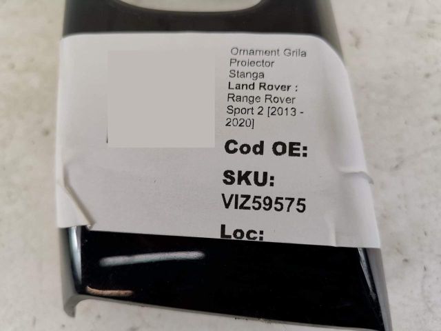 bontott LAND ROVER RANGE ROVER Bal Ködfényszóró Tartó