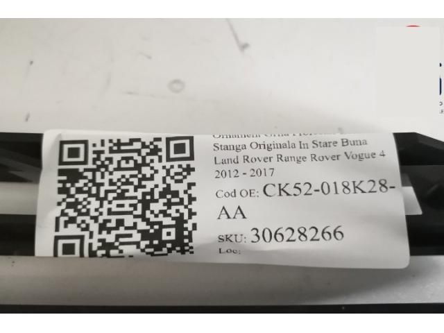 bontott LAND ROVER RANGE ROVER Bal Ködlámpa Rács