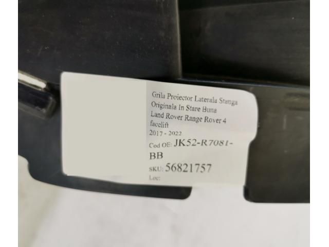 bontott LAND ROVER RANGE ROVER Bal Ködlámpa Rács