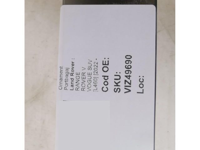 bontott LAND ROVER RANGE ROVER Csomagtérajtó Díszléc