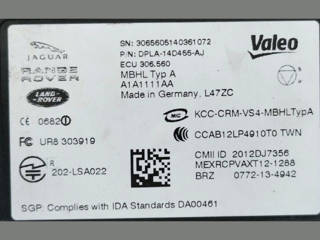 bontott LAND ROVER RANGE ROVER Elektronika (Magában)