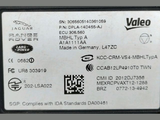 bontott LAND ROVER RANGE ROVER Elektronika (Magában)