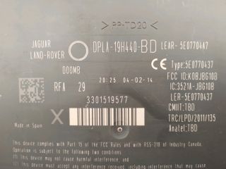 bontott LAND ROVER RANGE ROVER Elektronika (Magában)