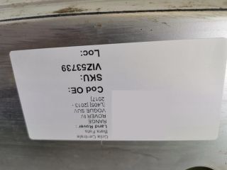 bontott LAND ROVER RANGE ROVER Első Lökhárító Alsó Középső Díszrács