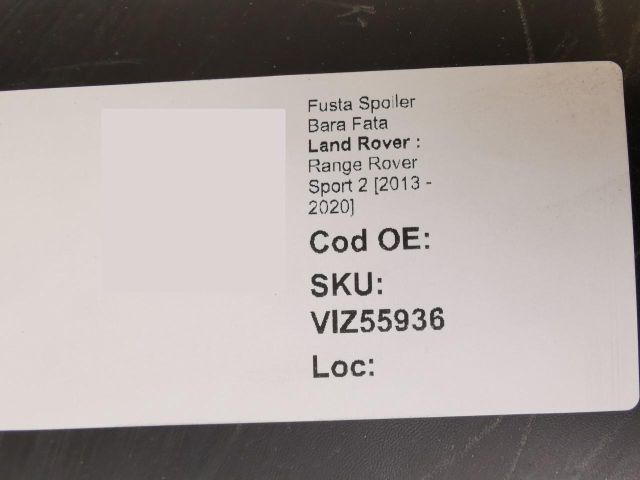 bontott LAND ROVER RANGE ROVER Első Lökhárító Alsó (Műanyag)