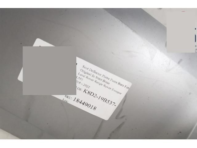 bontott LAND ROVER RANGE ROVER Első Lökhárító Alsó Tálca