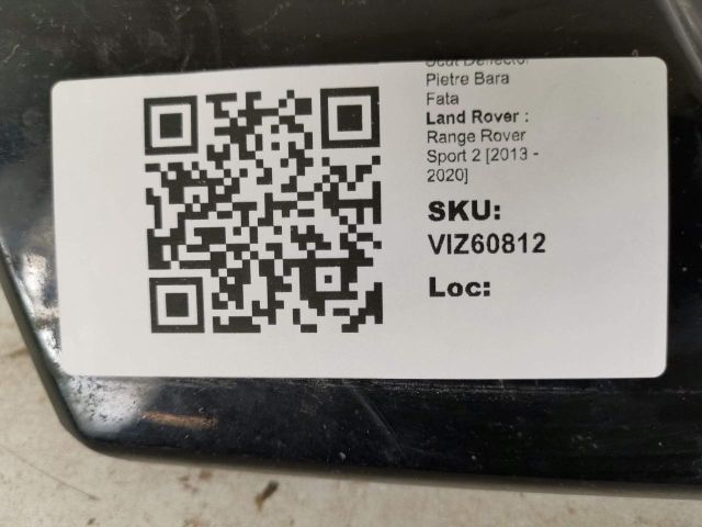 bontott LAND ROVER RANGE ROVER Első Lökhárító Alsó Tálca