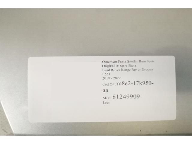 bontott LAND ROVER RANGE ROVER Hátsó Lökhárító Alsó (Műanyag)