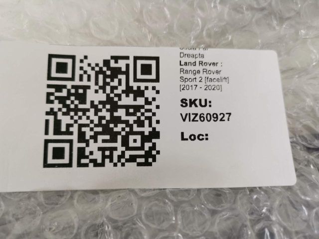 bontott LAND ROVER RANGE ROVER Jobb első Lámpabúra