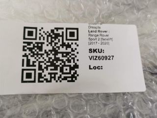 bontott LAND ROVER RANGE ROVER Jobb első Lámpabúra