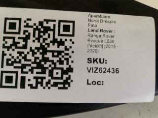 bontott LAND ROVER RANGE ROVER Jobb első Sárvédő Gumi