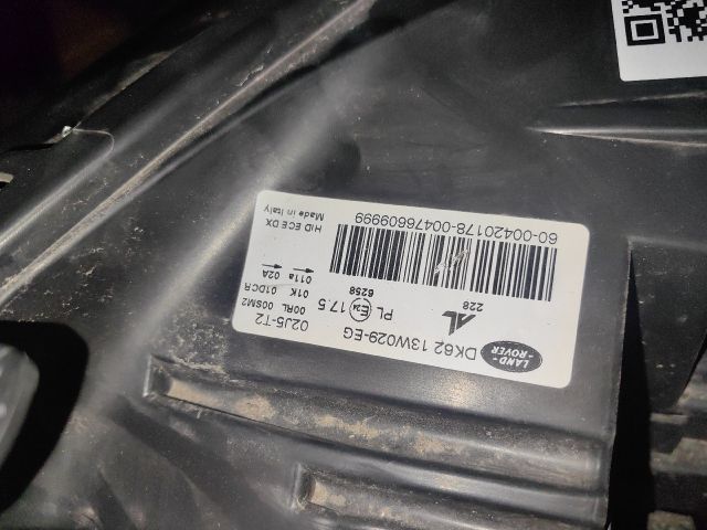 bontott LAND ROVER RANGE ROVER Jobb Fényszóró