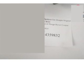 bontott LAND ROVER RANGE ROVER Jobb Fényszórómosó Fedél