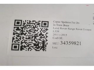 bontott LAND ROVER RANGE ROVER Jobb Fényszórómosó Fedél