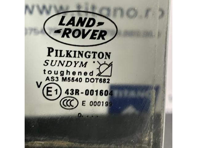 bontott LAND ROVER RANGE ROVER Jobb hátsó Ablak