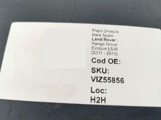 bontott LAND ROVER RANGE ROVER Jobb hátsó Oldal Lökhárító Tartó (Műanyag)