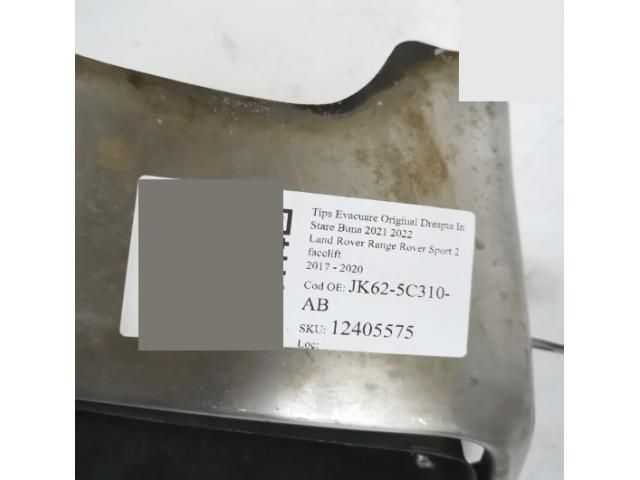 bontott LAND ROVER RANGE ROVER Jobb Kipufogó Vég