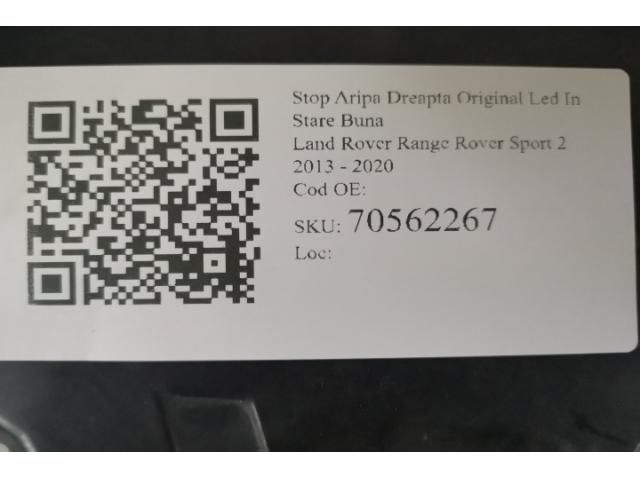 bontott LAND ROVER RANGE ROVER Jobb Külső Hátsó Lámpa