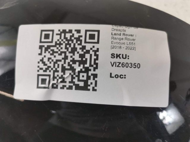 bontott LAND ROVER RANGE ROVER Jobb Visszapillantó Tükör Burkolat