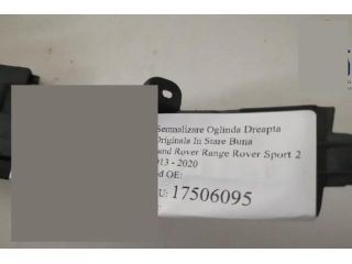 bontott LAND ROVER RANGE ROVER Jobb Visszapillantó Tükör Irányjelző