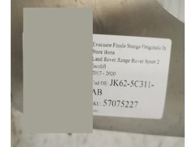 bontott LAND ROVER RANGE ROVER Kipufogó Közösítő