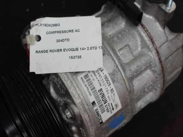 bontott LAND ROVER RANGE ROVER Klímakompresszor