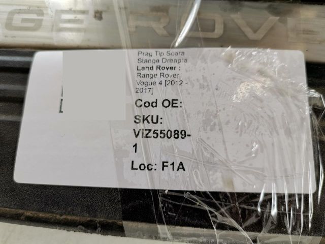 bontott LAND ROVER RANGE ROVER Küszöb Díszléc Szett