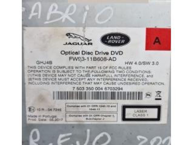 bontott LAND ROVER RANGE ROVER Navigációs Fejegység