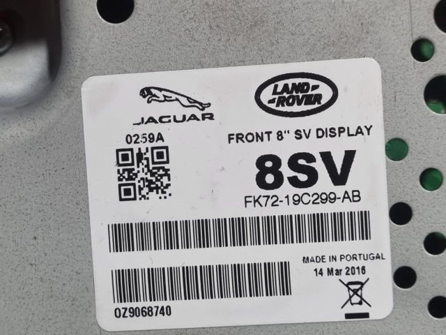 bontott LAND ROVER RANGE ROVER Navigációs Fejegység