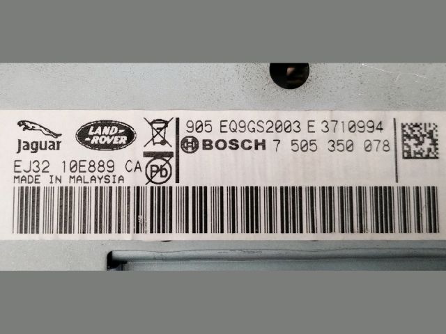 bontott LAND ROVER RANGE ROVER Navigációs Fejegység