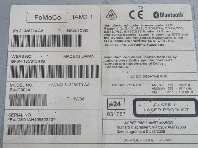 bontott LAND ROVER RANGE ROVER Rádió / CD