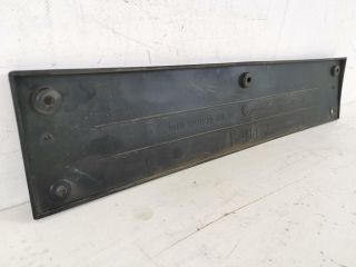 bontott LAND ROVER RANGE ROVER Rendszámtábla Tartó