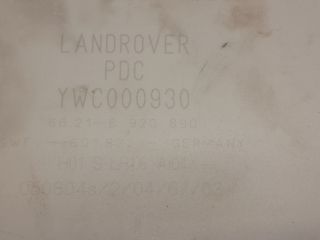 bontott LAND ROVER RANGE ROVER Tolatóradar Elektronika