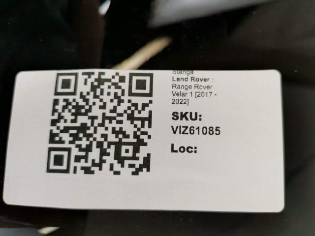 bontott LAND ROVER RANGE ROVER VELAR Bal első Sárvédő Díszléc