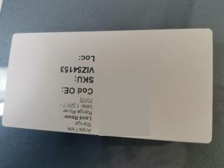 bontott LAND ROVER RANGE ROVER VELAR Bal első Sárvédő