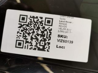 bontott LAND ROVER RANGE ROVER VELAR Bal hátsó Ablak