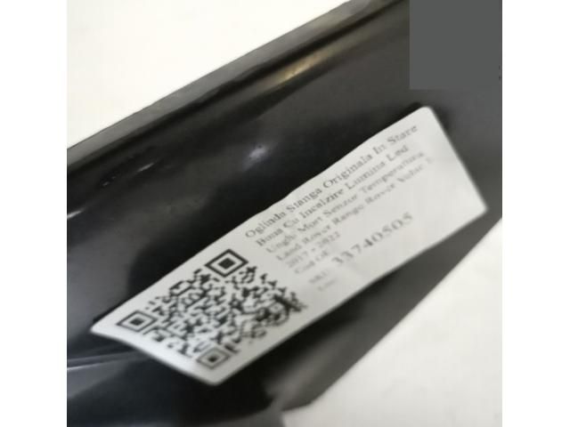 bontott LAND ROVER RANGE ROVER VELAR Bal Visszapillantó Tükör (Elektromos)