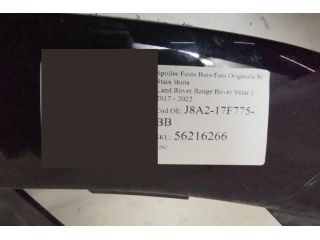 bontott LAND ROVER RANGE ROVER VELAR Első Lökhárító Alsó (Műanyag)