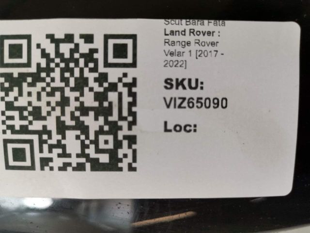 bontott LAND ROVER RANGE ROVER VELAR Első Lökhárító Alsó Tálca