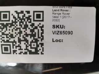 bontott LAND ROVER RANGE ROVER VELAR Első Lökhárító Alsó Tálca