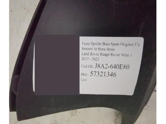 bontott LAND ROVER RANGE ROVER VELAR Hátfal