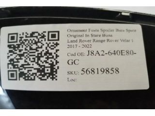 bontott LAND ROVER RANGE ROVER VELAR Hátsó Lökhárító Alsó (Műanyag)