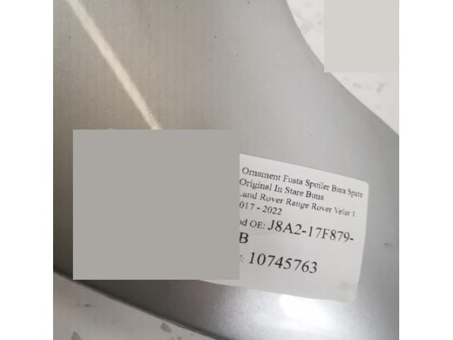 bontott LAND ROVER RANGE ROVER VELAR Hátsó Lökhárító Alsó (Műanyag)