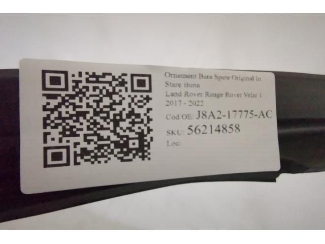 bontott LAND ROVER RANGE ROVER VELAR Hátsó Lökhárító Díszléc