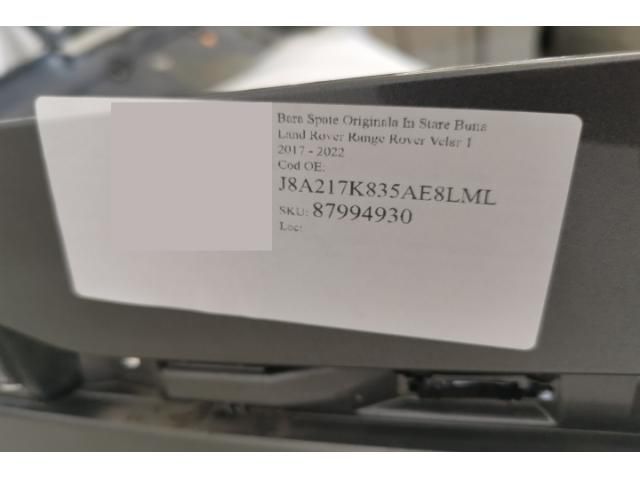 bontott LAND ROVER RANGE ROVER VELAR Hátsó Lökhárító (Üresen)