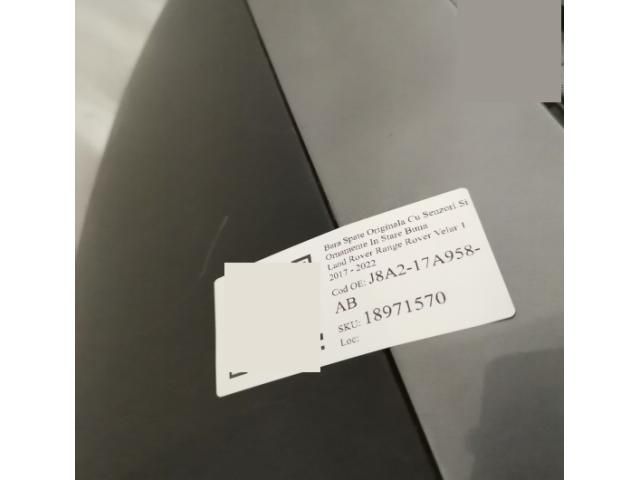 bontott LAND ROVER RANGE ROVER VELAR Hátsó Lökhárító (Üresen)