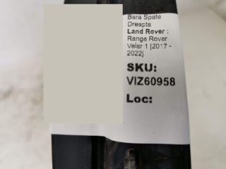 bontott LAND ROVER RANGE ROVER VELAR Intercooler Légterelő